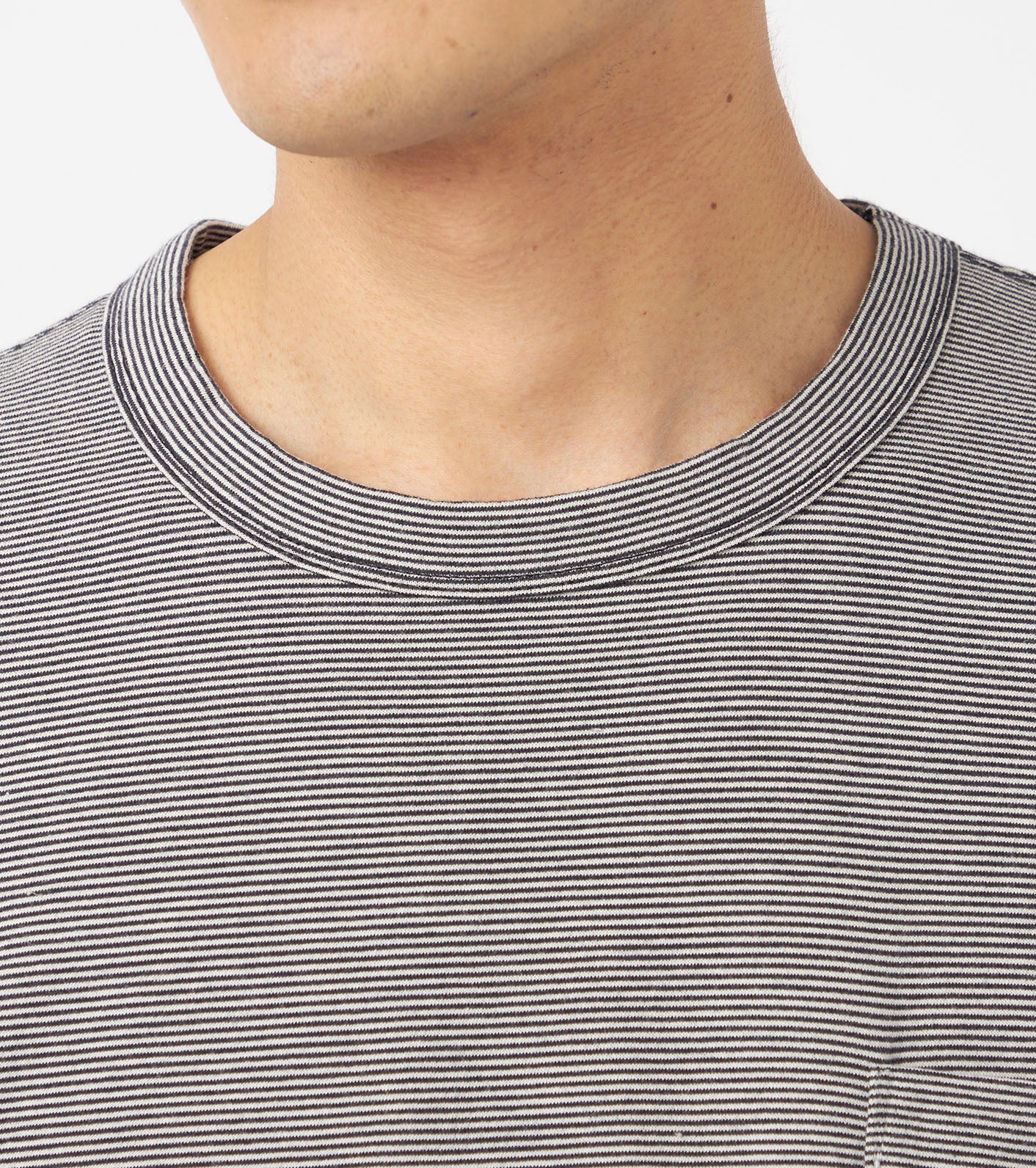 nanamica Micro Stripe Pocket Tee