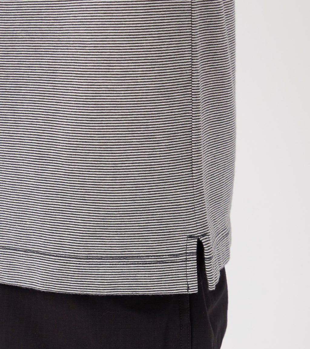 nanamica Micro Stripe Pocket Tee