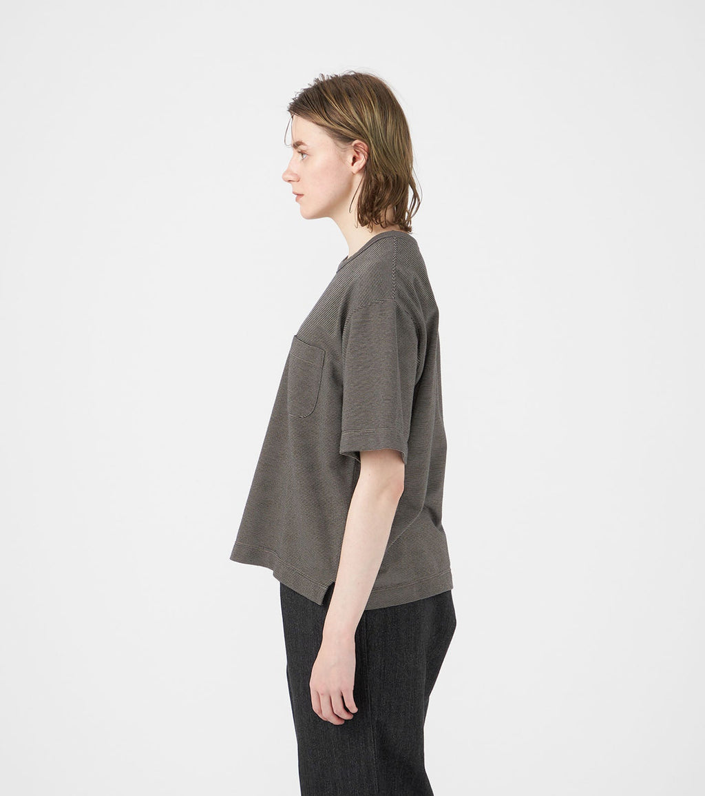 nanamica Micro Stripe Pocket Tee