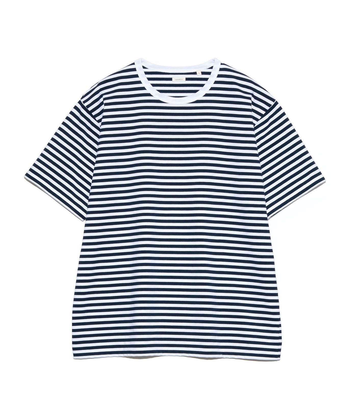 nanamica COOLMAX Stripe Jersey Tee