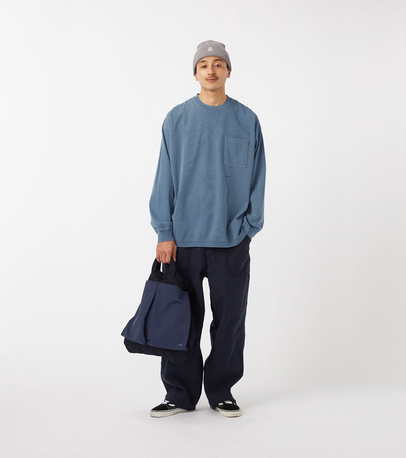 nanamica OOAL L/S Pocket Tee