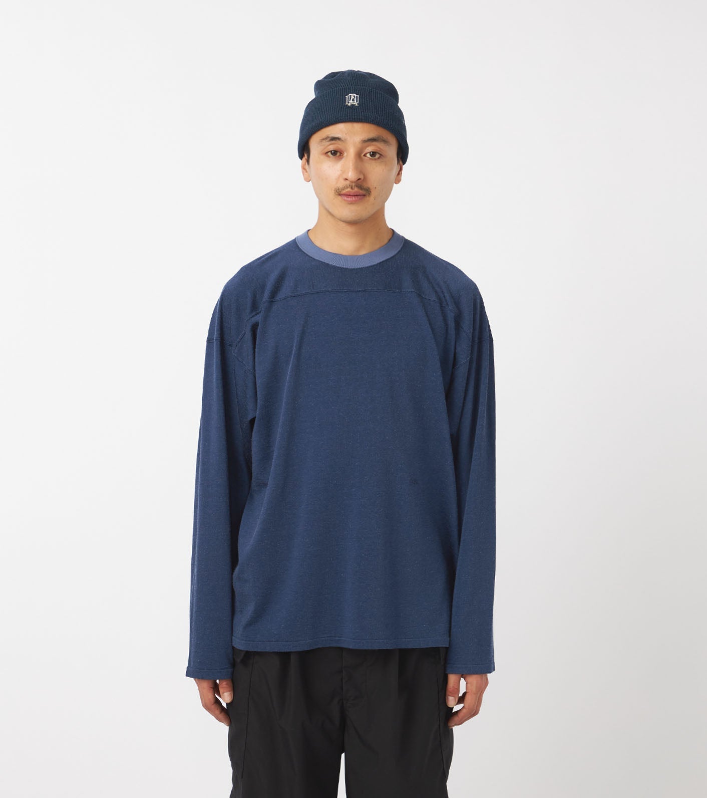 nanamica Rayon Cotton L/S Tee