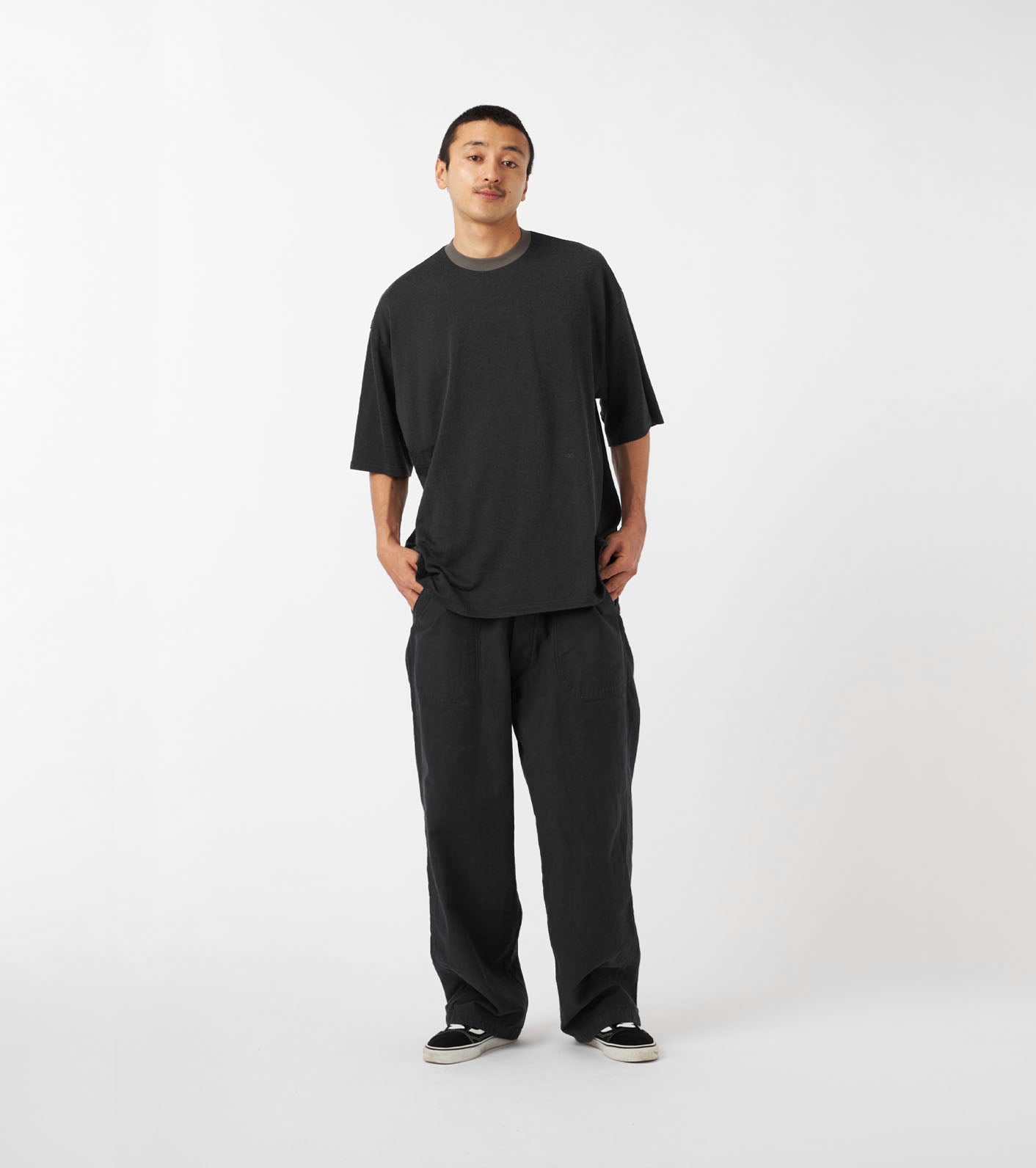 nanamica Rayon Cotton Tee