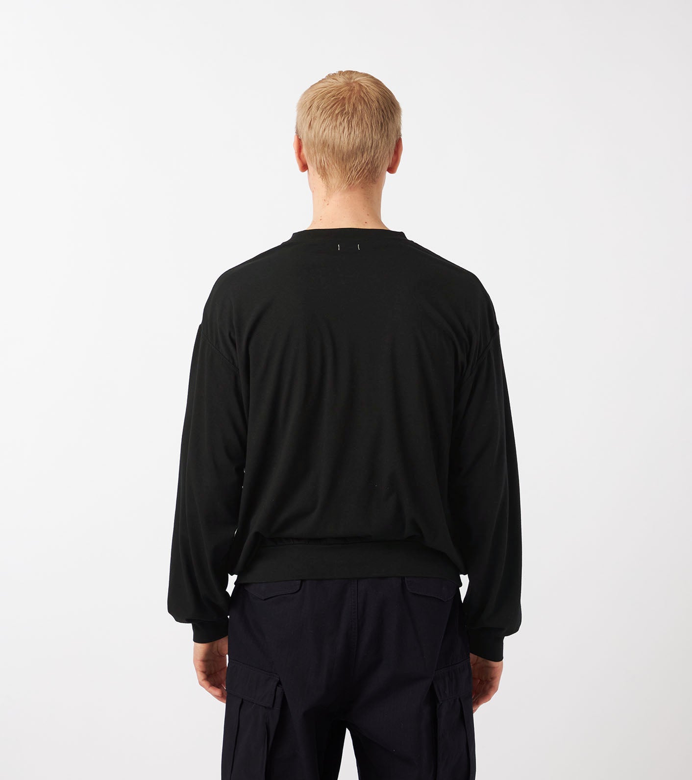 nanamica Wool Jersey Crew Neck L/S Tee